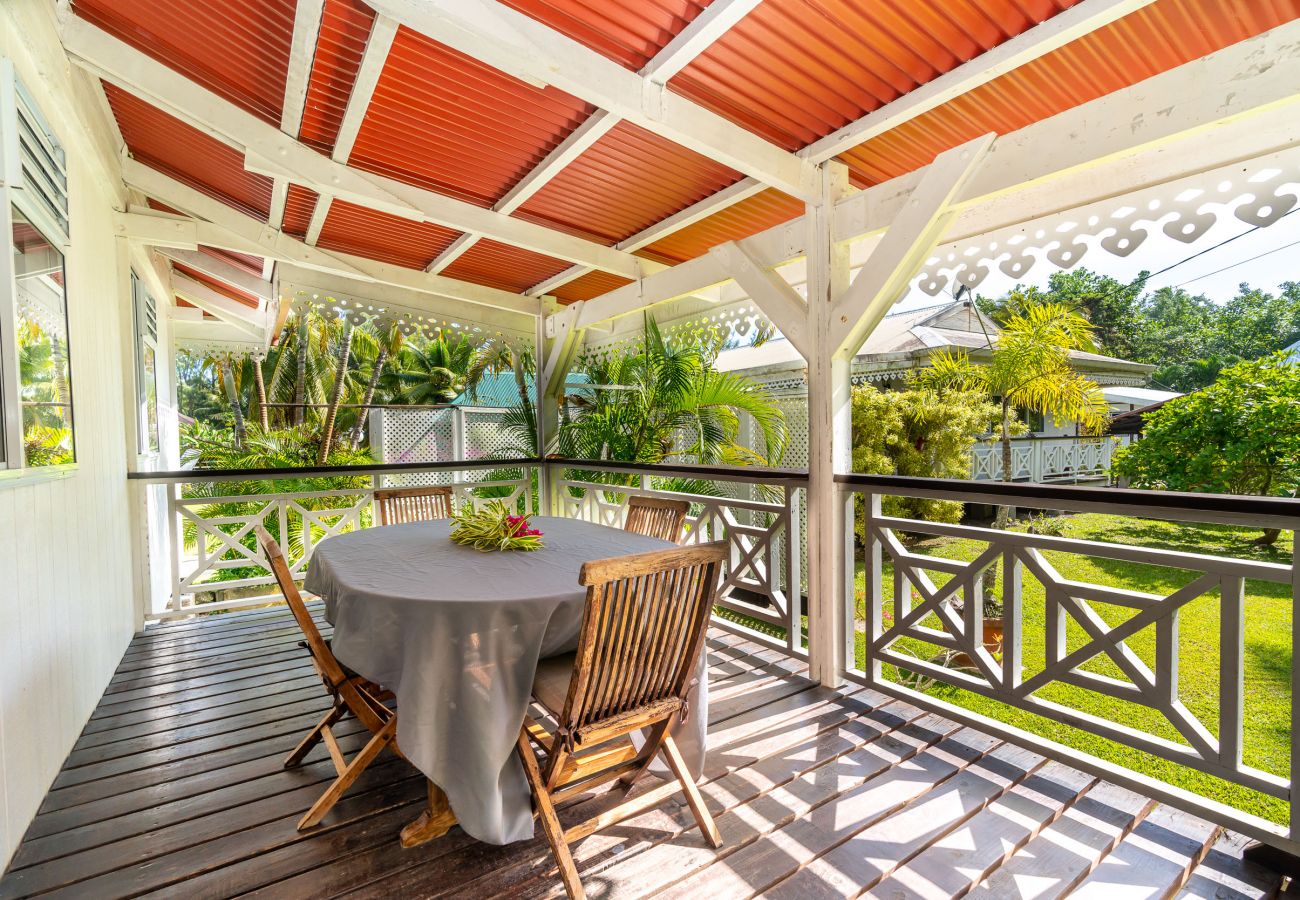 House in Tiahura - Fare Nanet Tiahura Moorea