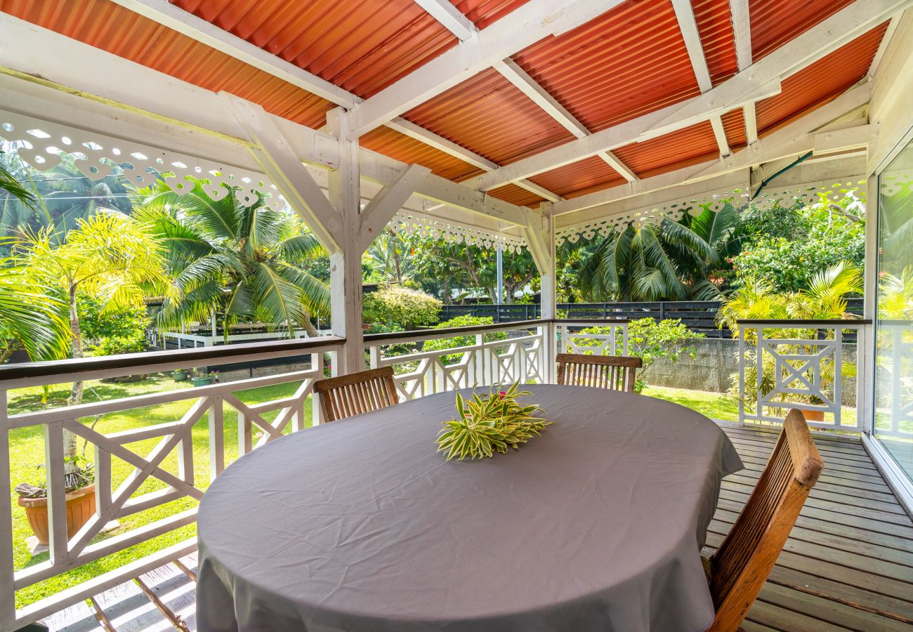 House in Tiahura - Fare Nanet Tiahura Moorea