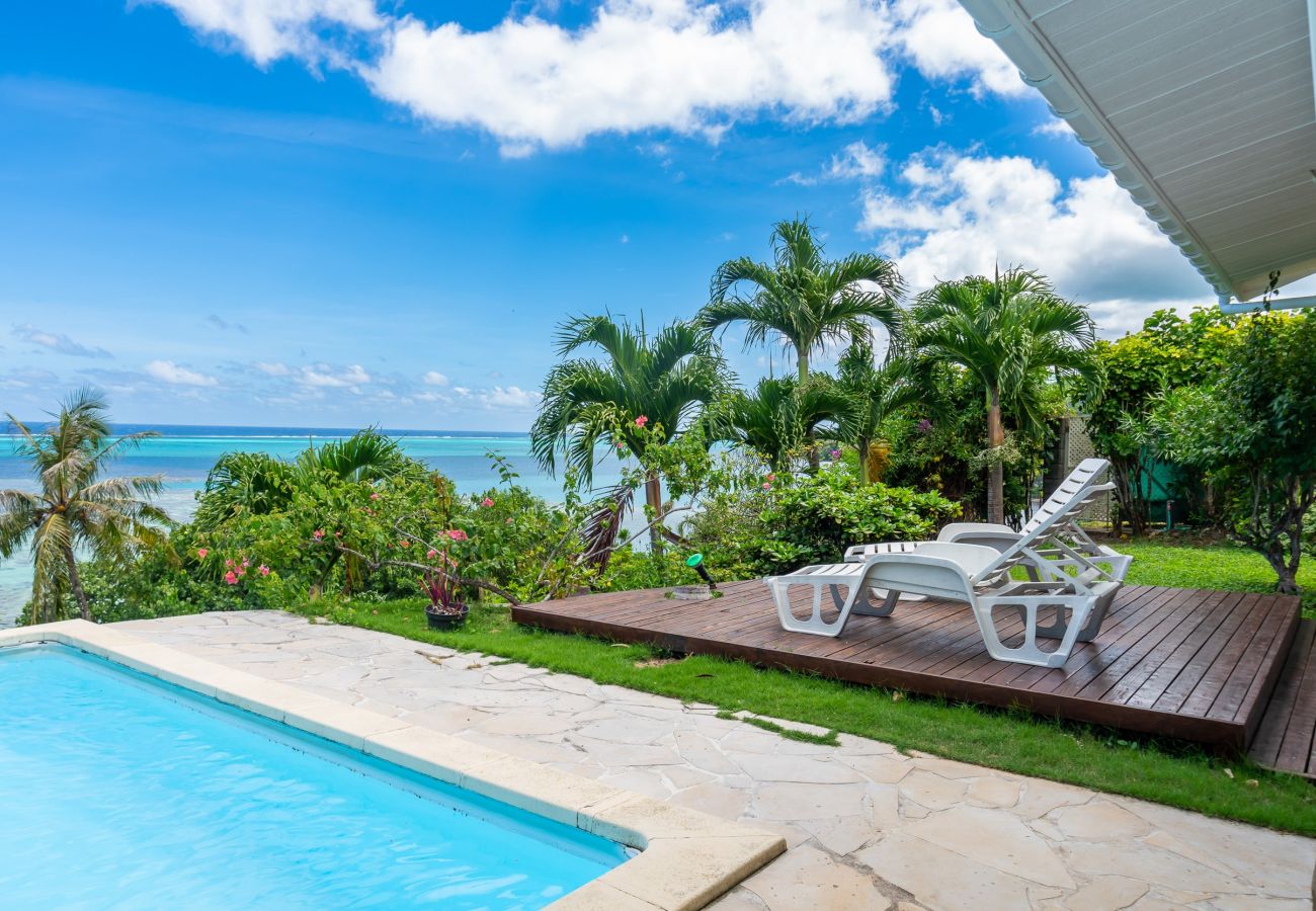 Villa in Haapiti - Villa Haapiti 1CH avec Piscine Privée à Moorea