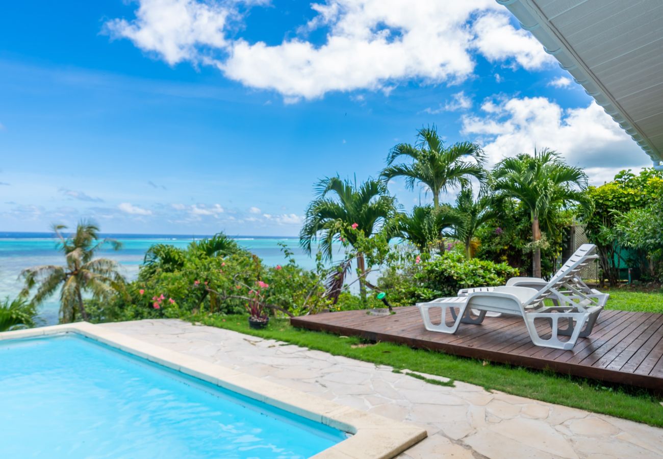 Villa in Haapiti - Villa Haapiti 1CH avec Piscine Privée à Moorea