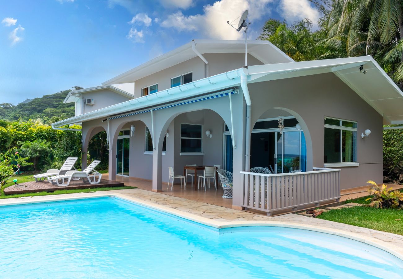 Villa in Haapiti - Villa Haapiti 1CH avec Piscine Privée à Moorea