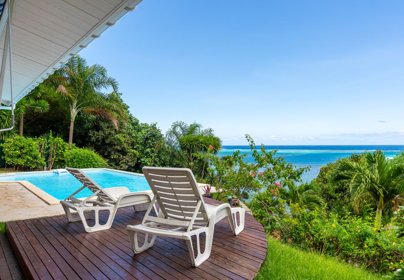 Villa in Haapiti - Villa Haapiti 1CH avec Piscine Privée à Moorea